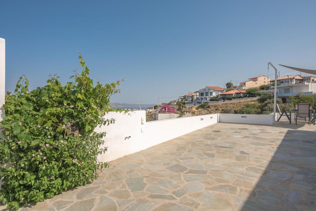 Villa Luna Private Heated Hydro Pool Bbq Beach 4Min Agia Marina Mikrolimanou Exteriör bild