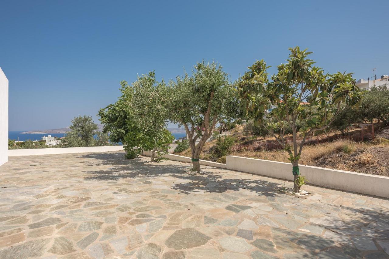 Villa Luna Private Heated Hydro Pool Bbq Beach 4Min Agia Marina Mikrolimanou Exteriör bild